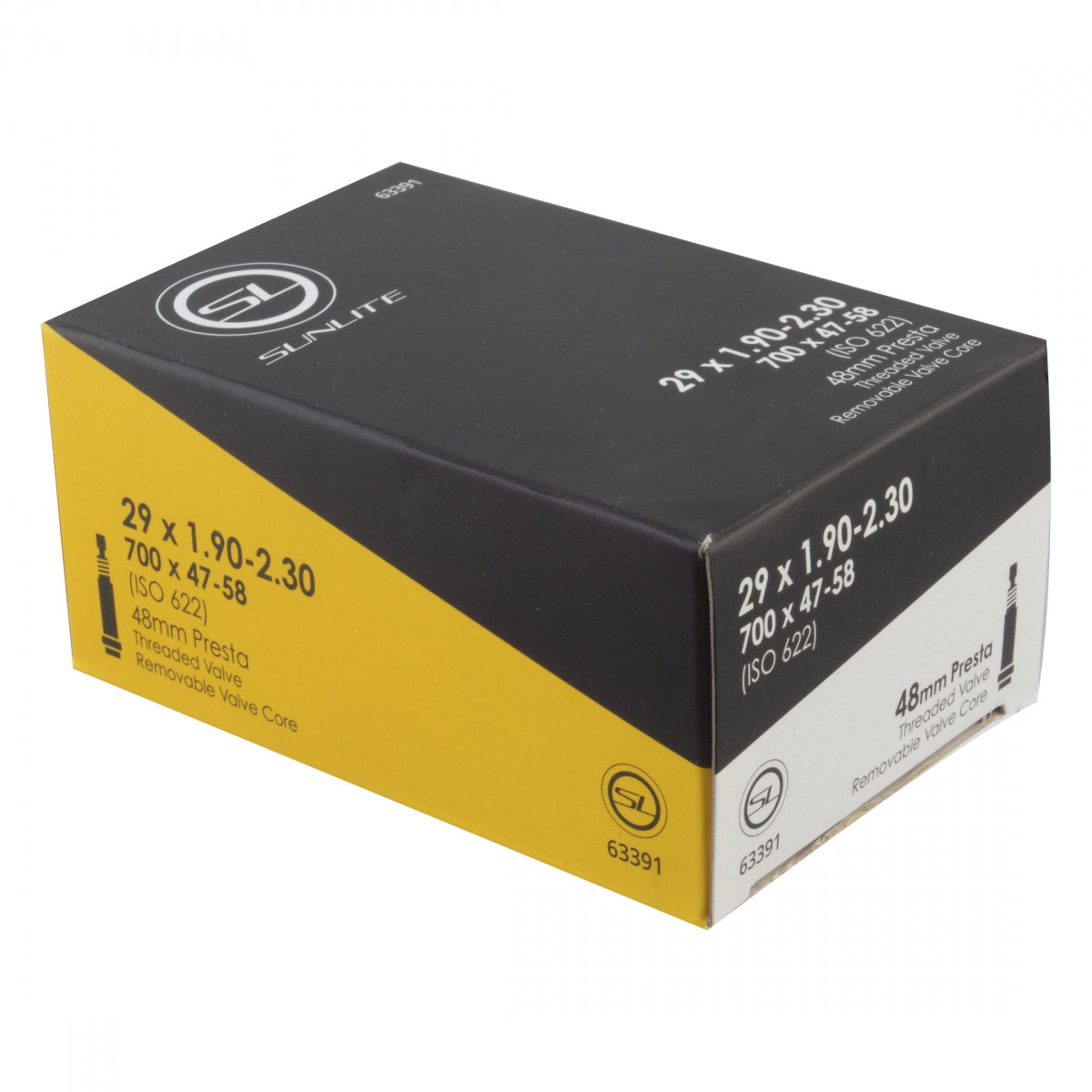 SUNLITE TUBE SUNLT 29x1.90-2.30 PV48/THRD/RC (700x47-58) FFW51mm - SUNLITE