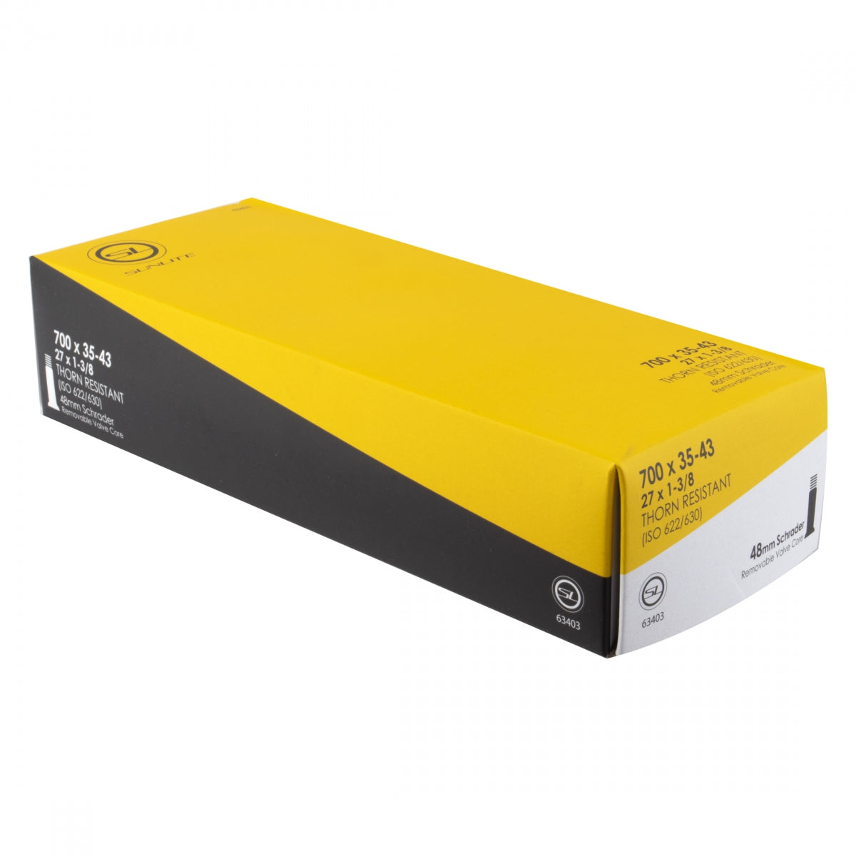 SUNLITE TUBE SUNLT THORN RES 700x35-43 SV48 FFW31mm - SUNLITE