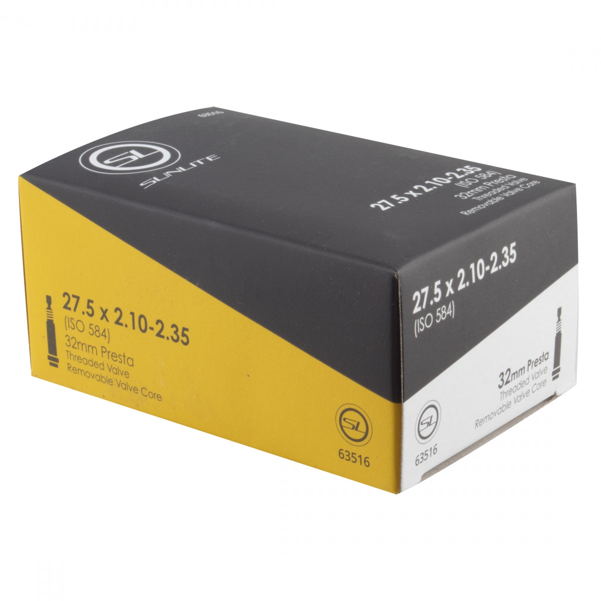 SUNLITE TUBE SUNLT 27.5x2.10-2.35 PV32/THRD/RC FFW56mm - SUNLITE
