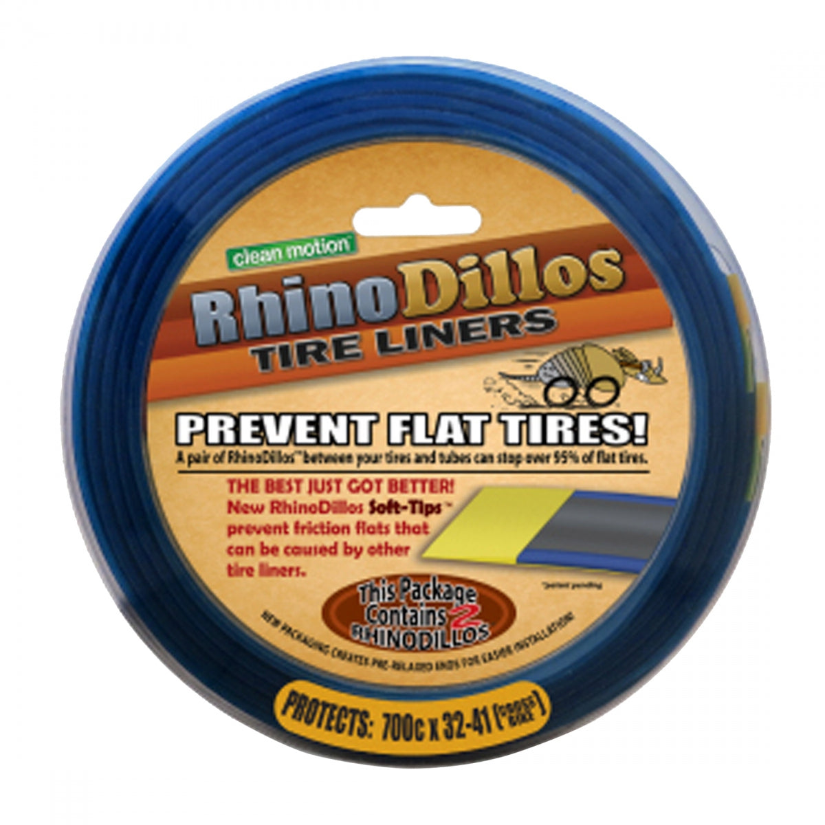 RHINODILLOS TIRE LINER RIDLO BULK GLD 700x32-41 BXof10 - RHINODILLOS