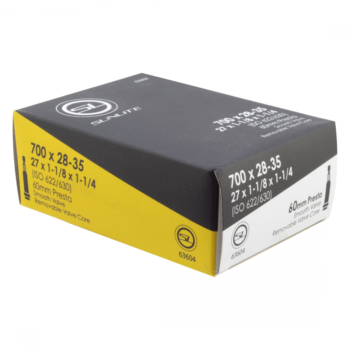 SUNLITE TUBE SUNLT 700x28-35 PV60/SMTH/RC (27x1-1/8x1-1/4) FFW30mm - SUNLITE