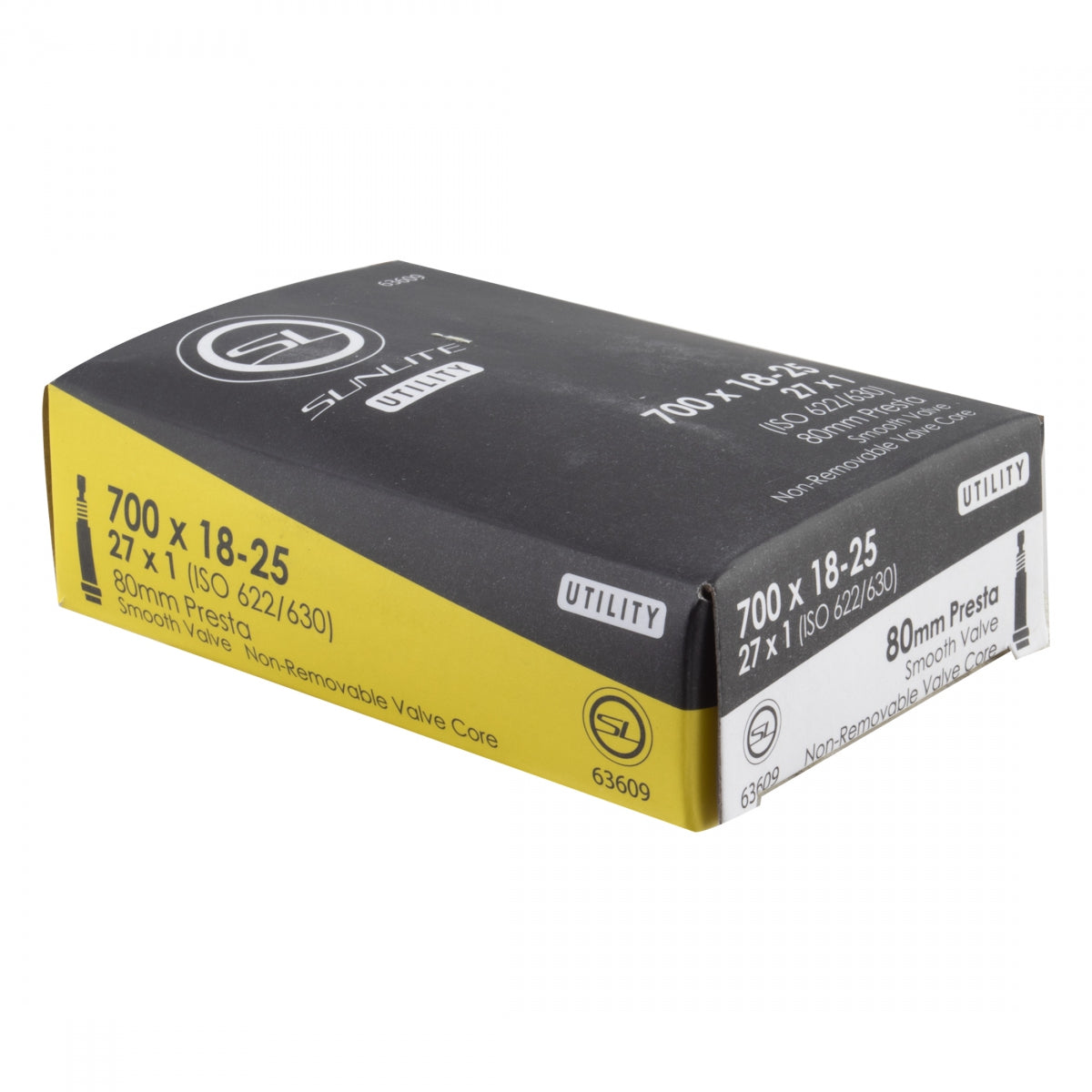 SUNLITE TUBE SUNLT UTILIT 700x18-25 27x1 PV80/SMTH/NRC FFW21mm - SUNLITE