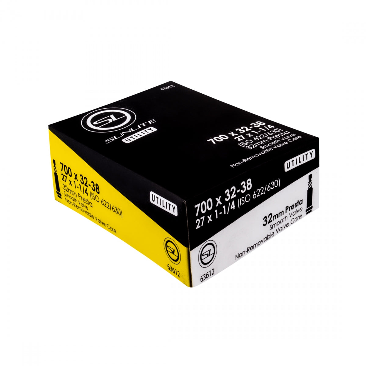 SUNLITE TUBE SUNLT UTILIT 700x32-38 27x1-1/4x1-3/8 PV32/SMTH/NRC FFW31mm - SUNLITE