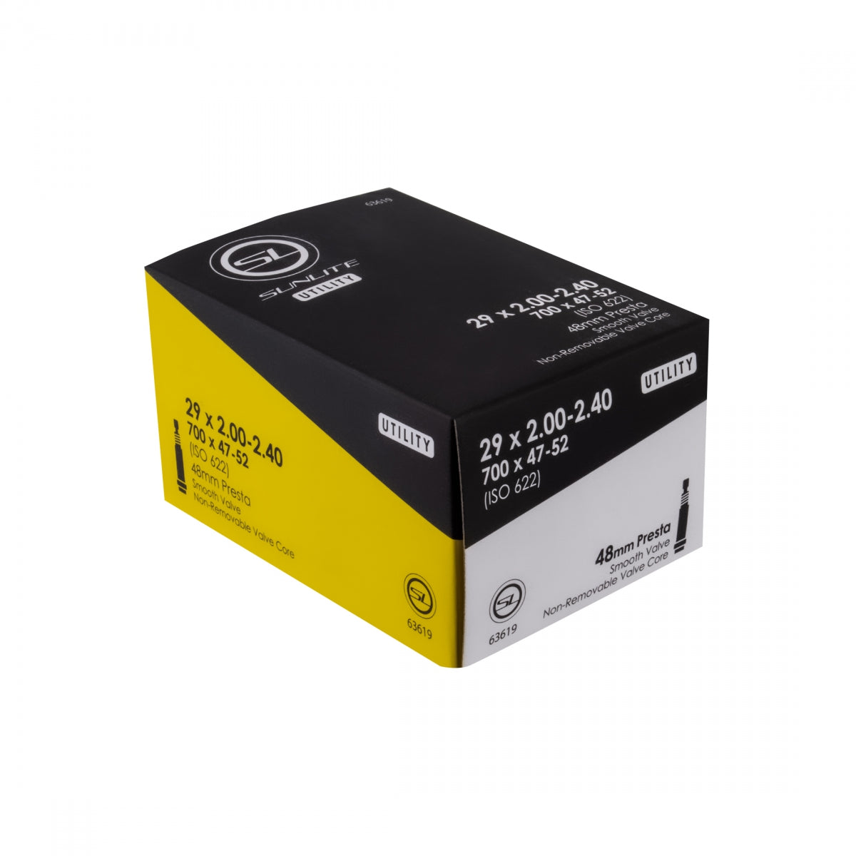 SUNLITE TUBE SUNLT UTILIT 29x2.00-2.40 700x47-52 PV48/SMTH/NRC FFW57mm - SUNLITE