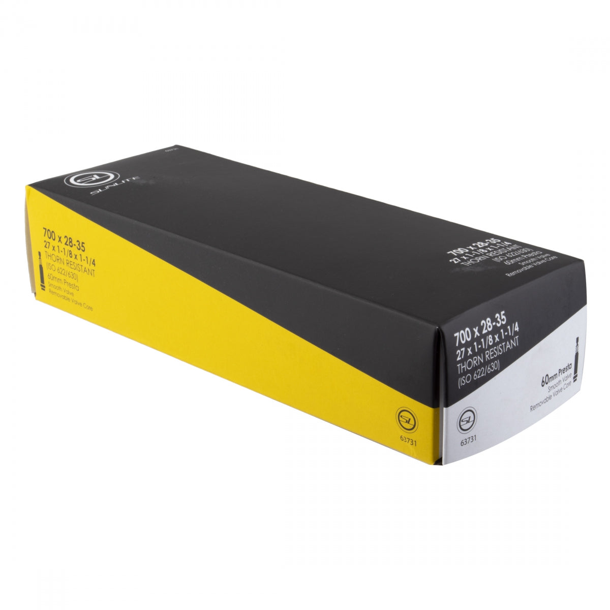 SUNLITE TUBE SUNLT THORN RES 700x28-35 PV60/SMTH/RC (27x1-1/8-1-1/4) FFW28mm - SUNLITE