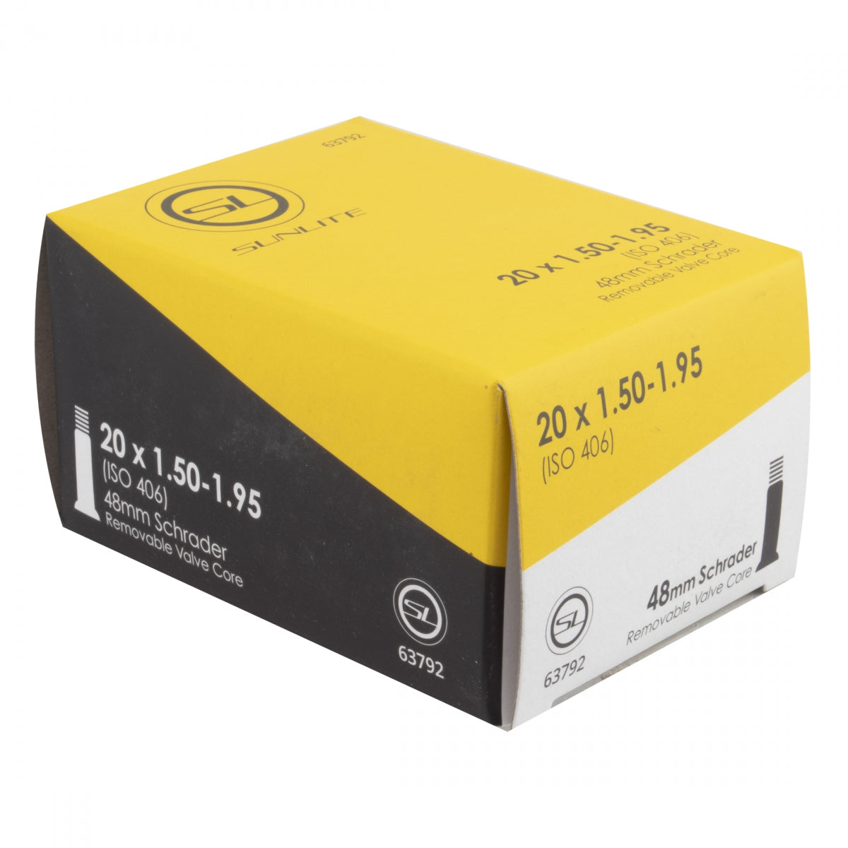 SUNLITE TUBE SUNLT 20x1.50-1.95 SV48mm FFW44mm - SUNLITE