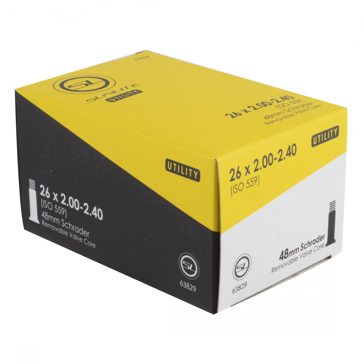 SUNLITE TUBE SUNLT UTILIT 26x2.00-2.40 SV48 FFW 54mm - SUNLITE