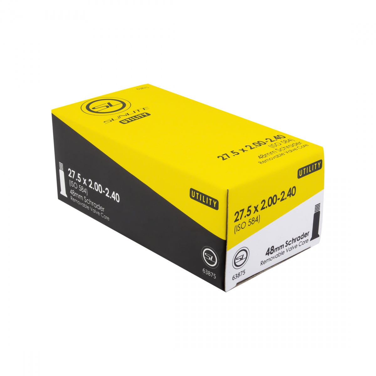 SUNLITE TUBE SUNLT UTILIT 27.5x2.00-2.40 SV48/SMTH/RC FFW56mm - SUNLITE