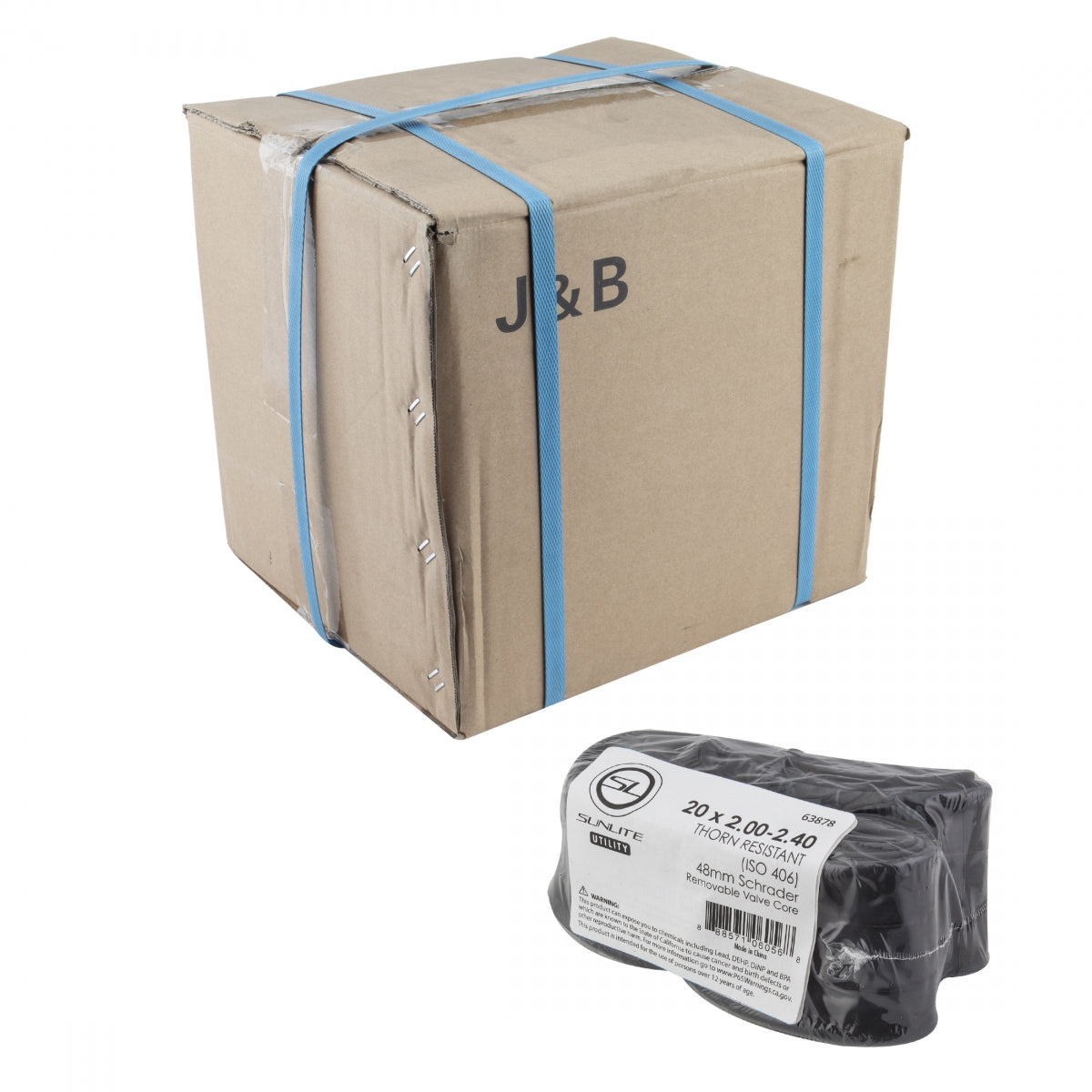 SUNLITE TUBE SUNLT UTILIT BULK THORN RES 20x2.00-2.40 SV48 BXof20 FFW 57mm - SUNLITE