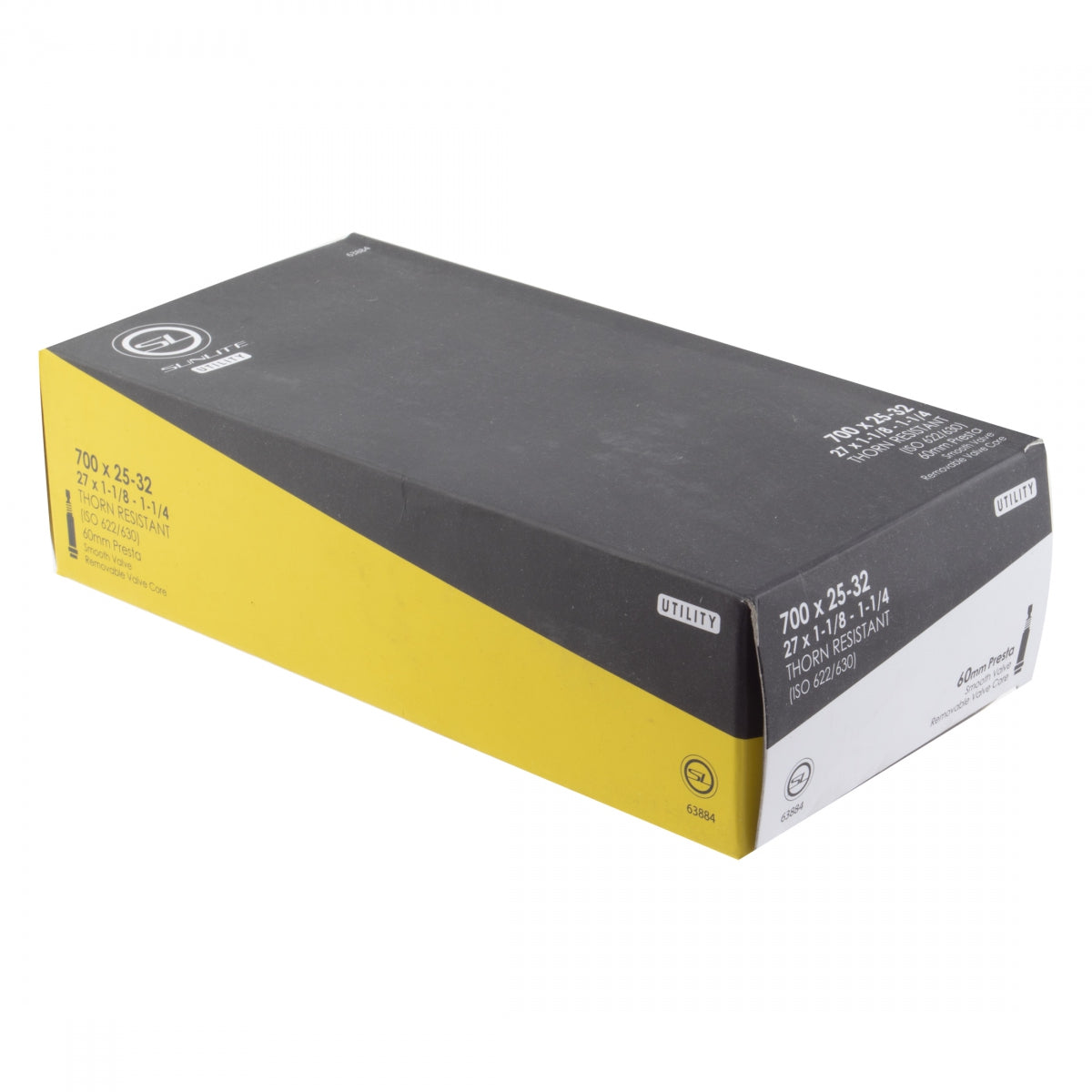 SUNLITE TUBE SUNLT UTILIT THORN RES 700x25-32 27x1-1/8-1-1/4 PV60/SMTH/RC FFW25mm - SUNLITE