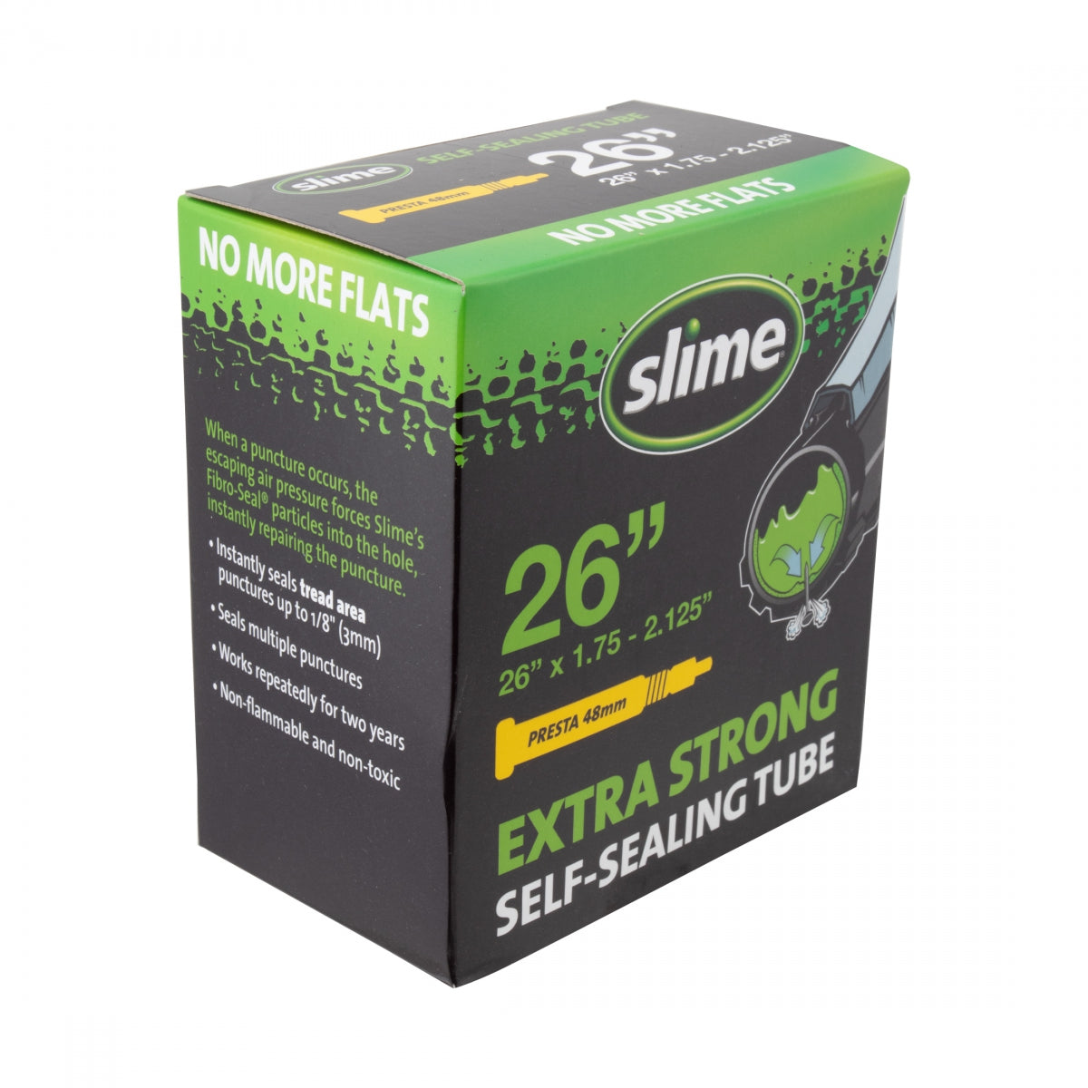 SLIME TUBE SLIME 26x1.75-2.125 48mmPV - SLIME