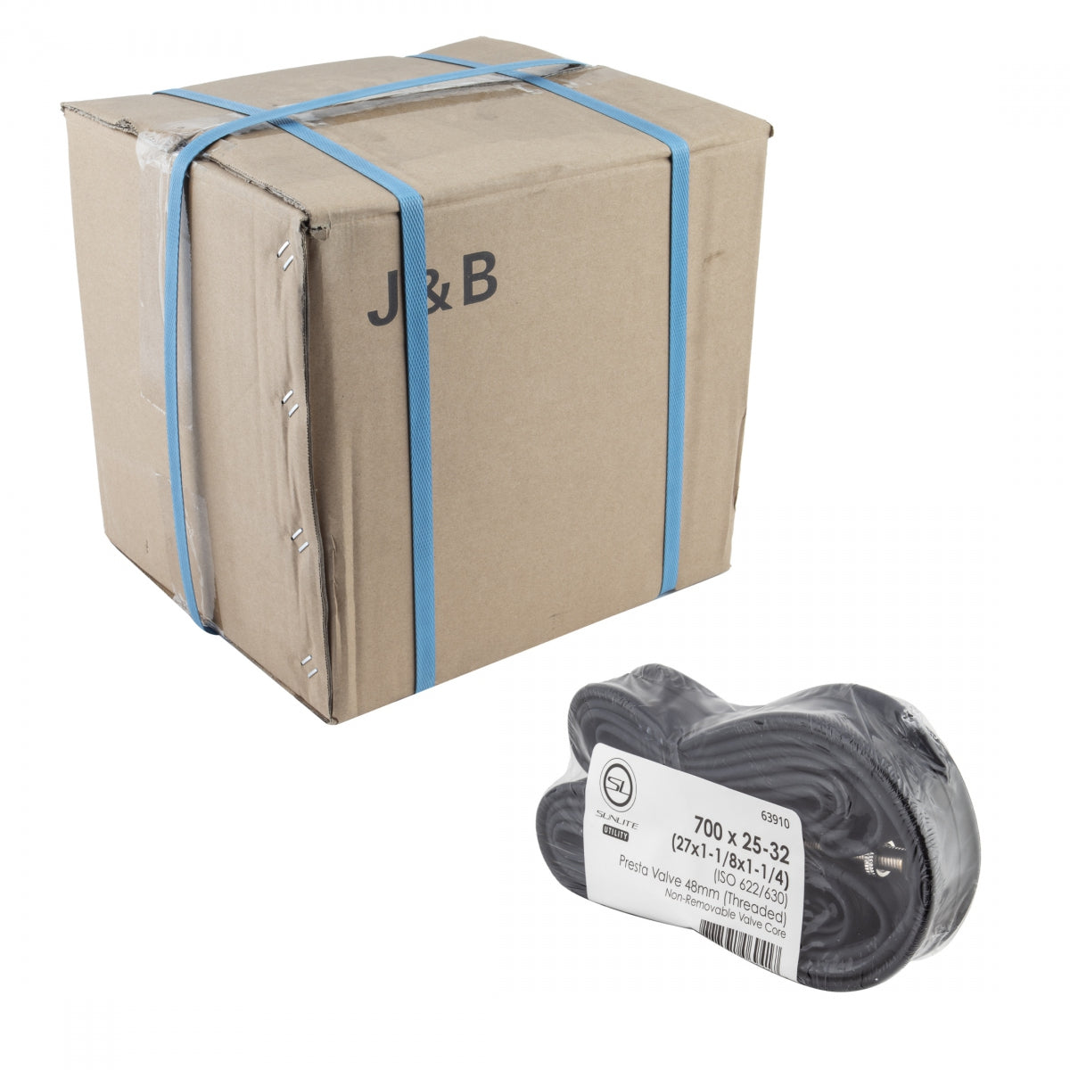 SUNLITE TUBE SUNLT UTILIT BULK 700x25-32 27x1-1/8x1-1/4 PV/48/THRD/NRC BXof50 FFW 25mm - SUNLITE
