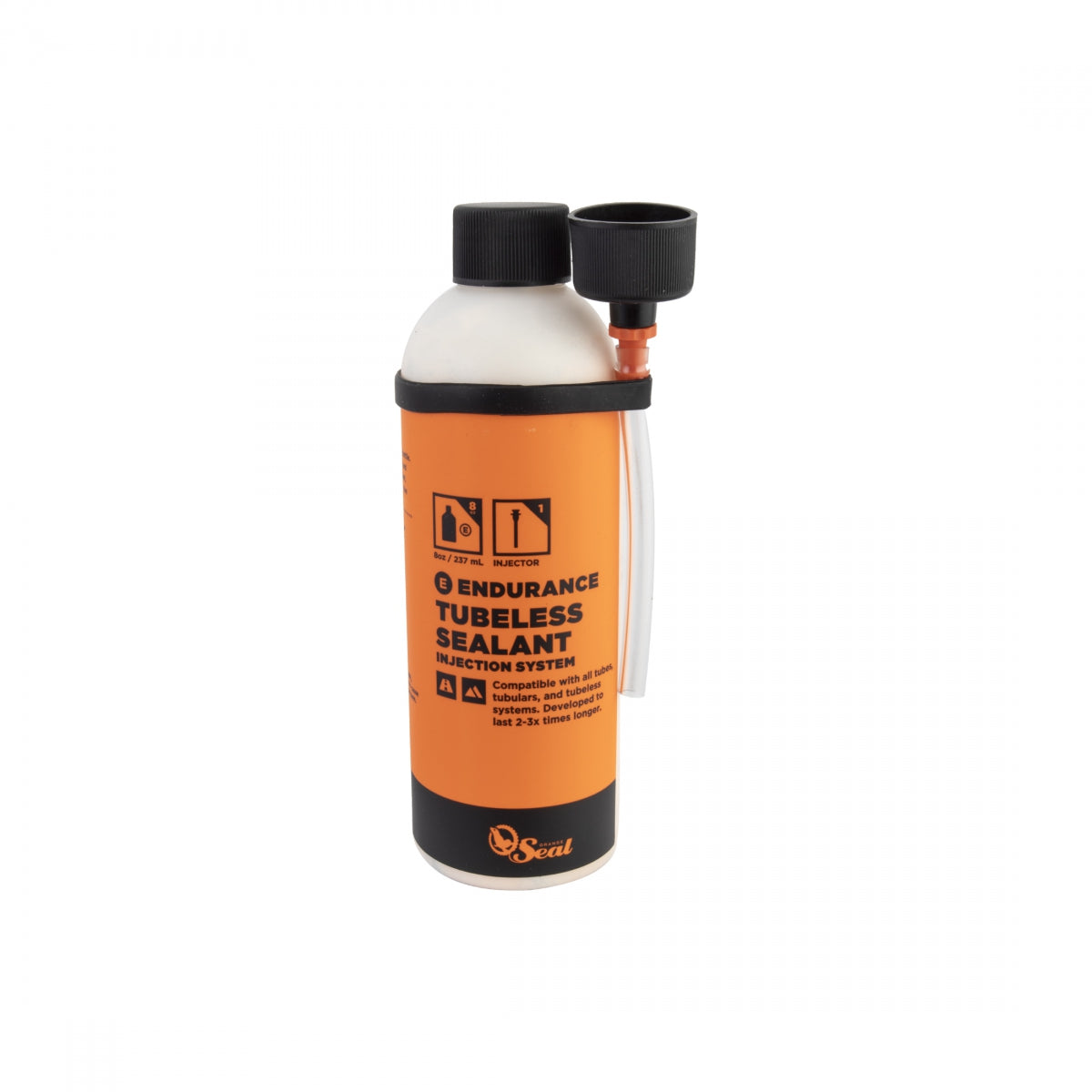 ORANGE SEAL SEALANT TIRE/TUBE ORANGE SEAL ENDURANCE 8oz w/TWISTLOCK - ORANGE SEAL