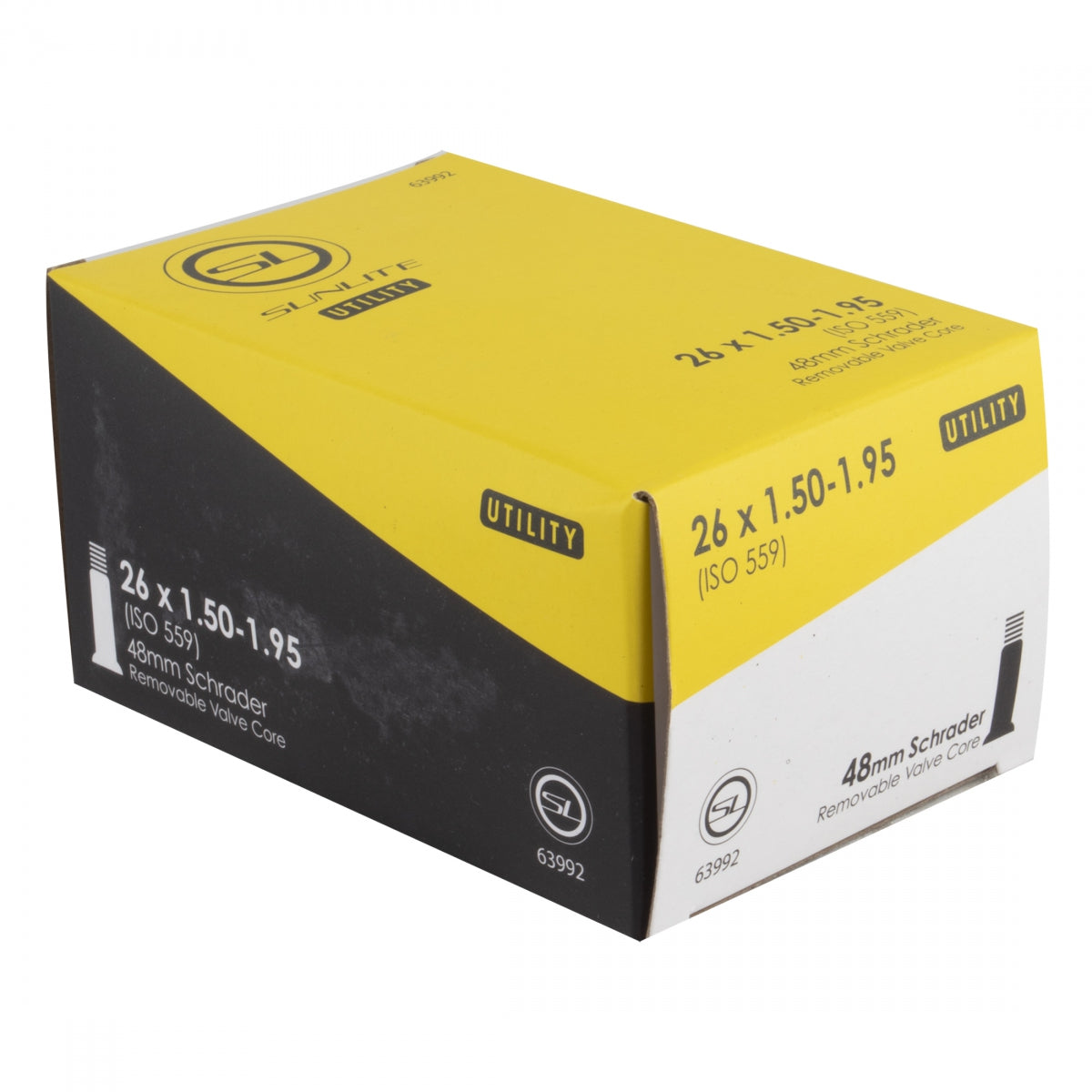 SUNLITE TUBE SUNLT UTILIT 26x1.50-1.95 SV48 FFW 39mm - SUNLITE