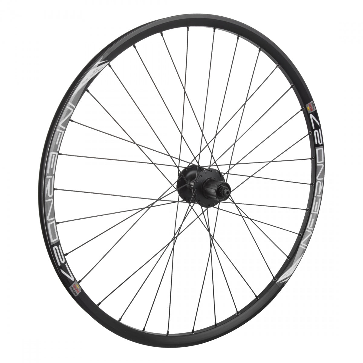 WHEEL MASTER WHL Rear 27.5 584x23 SUN INFERNO-27 32 BK M475 8-10sCAS BK 135mm DTI2.0BK - WHEEL MASTER