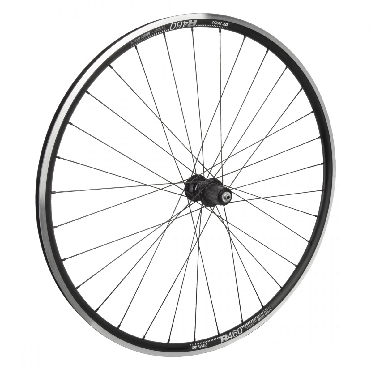 WHEEL MASTER WHL Rear 700 622x18 DT R460 BK MSW 32 SHI R7000 8-11sCAS QR BK 130mm DT2.0/1.8BK - WHEEL MASTER