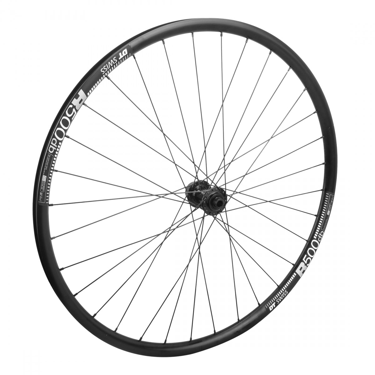 WHEEL MASTER WHL Front 700 622x22.5 DT R500 BK DISC 32 OR8 RD1120 CL 12mm SEAL BK 100mm DT2.0BK - WHEEL MASTER