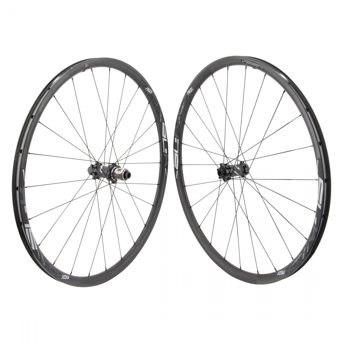 FULL SPEED AHEAD WHL PR FSA 700 622x20 SLK AGX CRBN TBLS DISC 24 PRA-SP 9-11sCAS 6B QR/12mm BK - FULL SPEED AHEAD