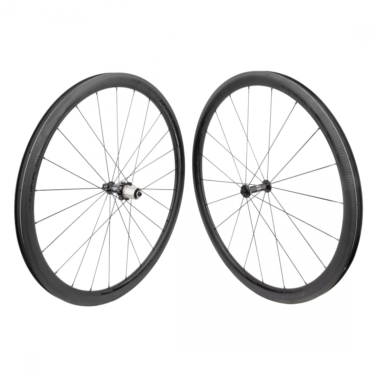 ORIGIN8 WHL PR 700 622x18 OR8 BOLT CARBON ROAD 38mm TBLS BK 20/24 OR8 RD1110 ELITE 8-11sCAS QR SP SEAL BK 130mm SAPIM CXRAY POLYAX BK (NO SKEWERS) - ORIGIN8