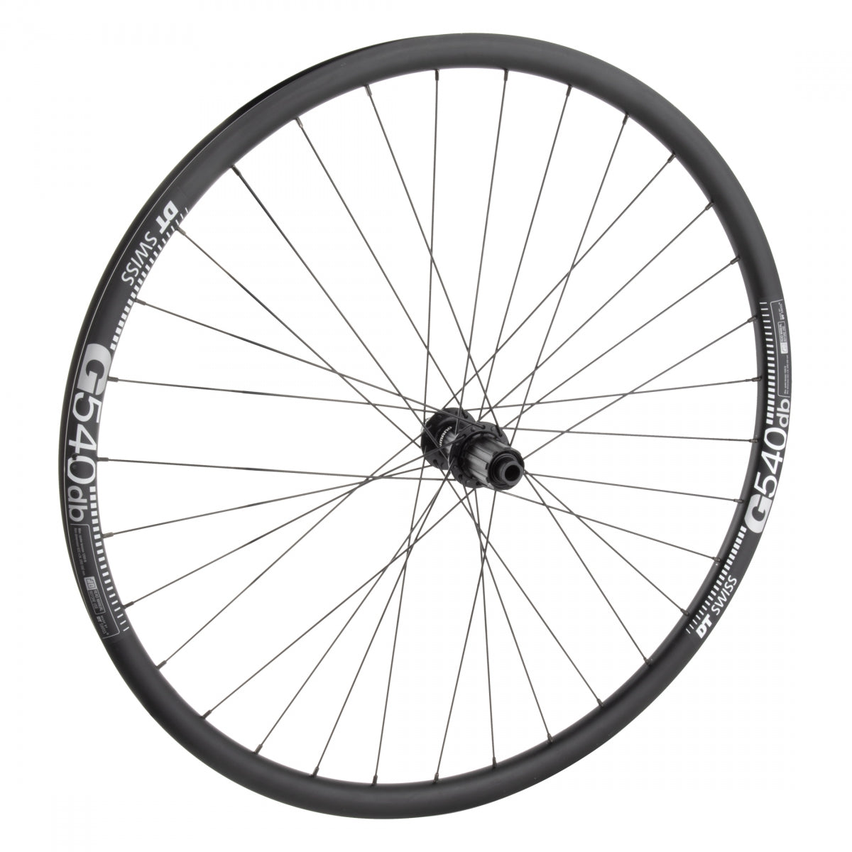 WHEEL MASTER WHL Rear 700 622x24 DT G540 BK DISC 32 SHI RS470 8-11sCAS CL 12mm SEAL BK 142mm DTI2.0BK - WHEEL MASTER