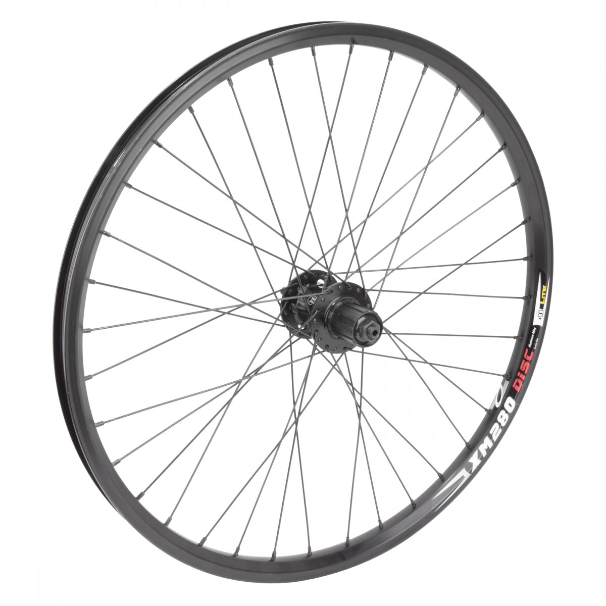 WHEEL MASTER WHL Rear 24x1.5 507x21 WEI XM280 BK DISC 36 WM MT2000 8-10sCAS 6B QR BK 135mm 14gBK - WHEEL MASTER