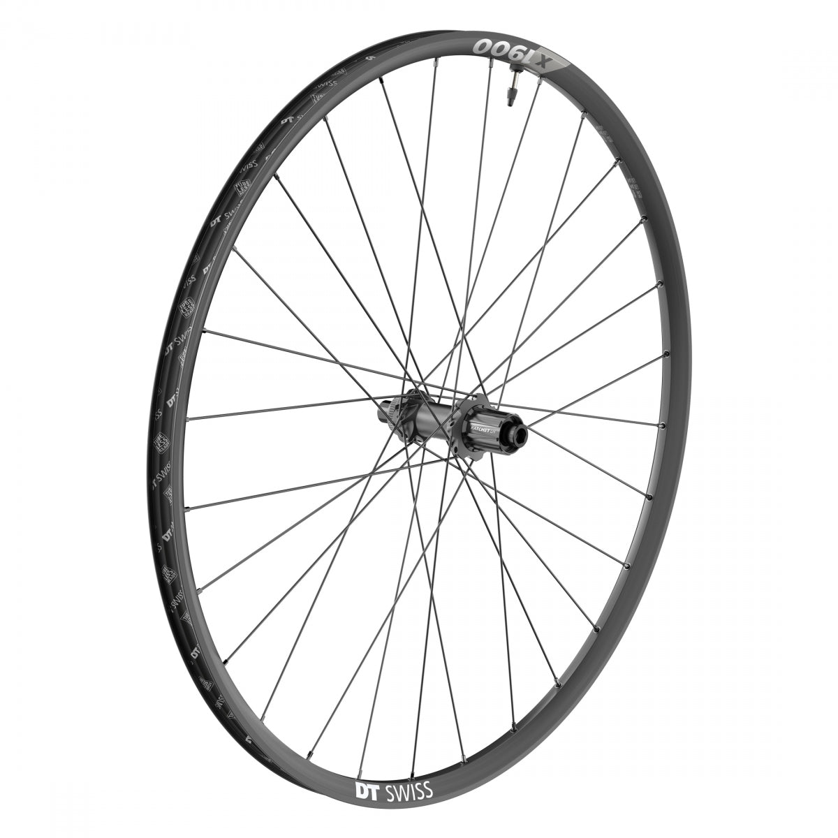 DT SWISS WHL Rear DT 29 622x25 X1900 SPLINE 148x12mmTA CL 8-11sMTB TBLS (L) - DT SWISS