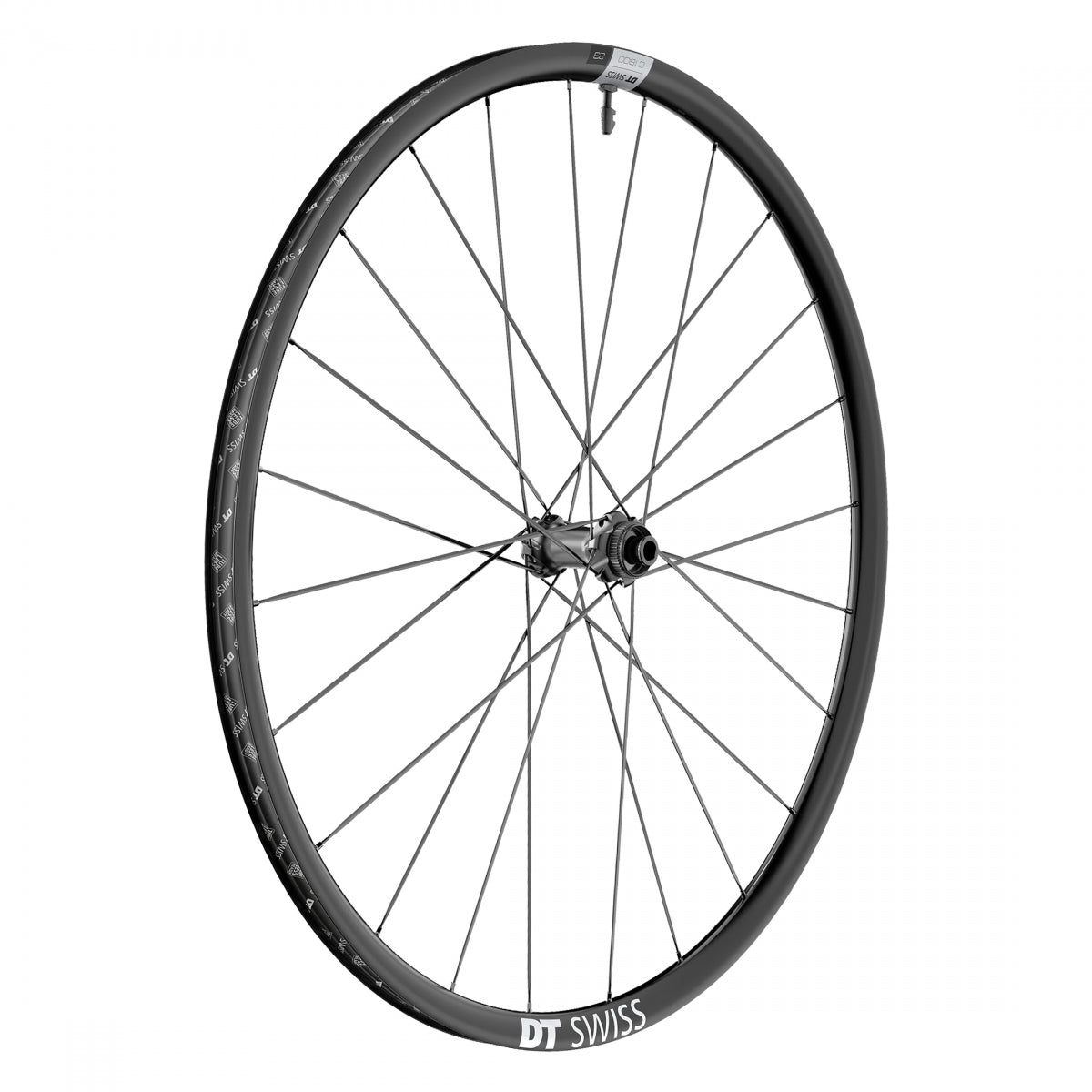 DT SWISS WHL Front DT 700 622x22 C1800 SPLINE 23 100x12TA CL BK TBLS(M) - DT SWISS