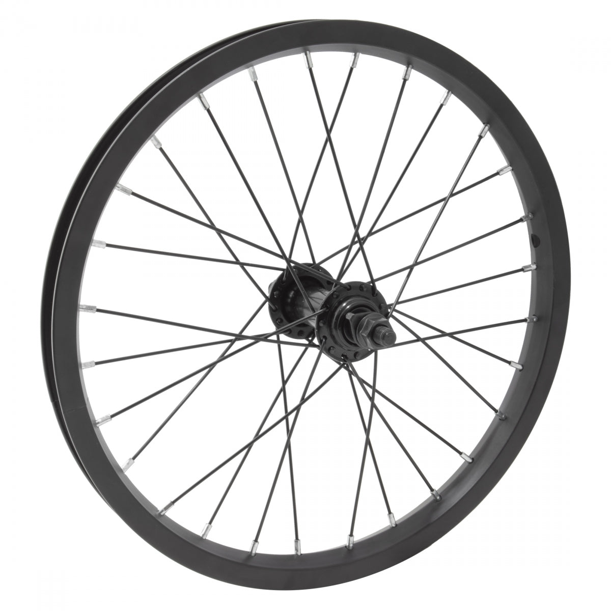 WHEEL MASTER WHL Front 16x1.75 305x19 ALY BK 28 STL BO 3/8 BK 14gBK - WHEEL MASTER