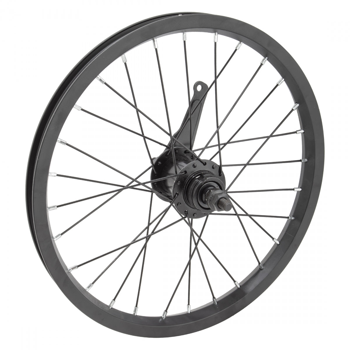 WHEEL MASTER WHL Rear 16x1.75 305x19 ALY BK 28 CB 110mm14gBK w/TRIM KIT - WHEEL MASTER