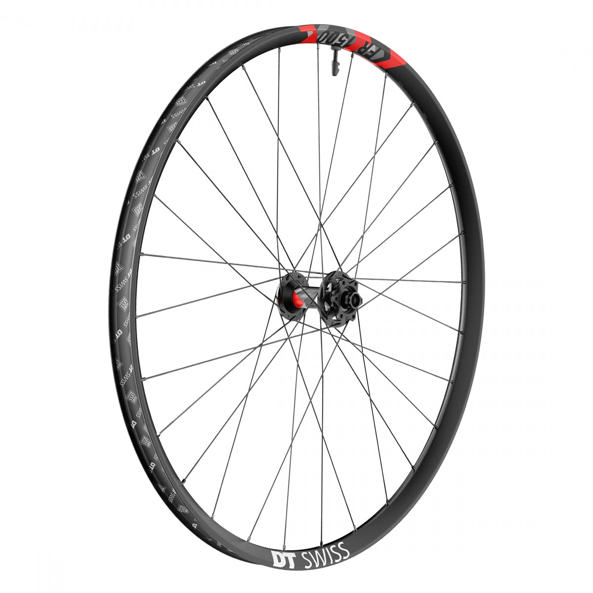 DT SWISS WHL Front DT 27.5 584x30 FR1500 CLASSIC 110x15mmTA 6B TBLS BK - DT SWISS