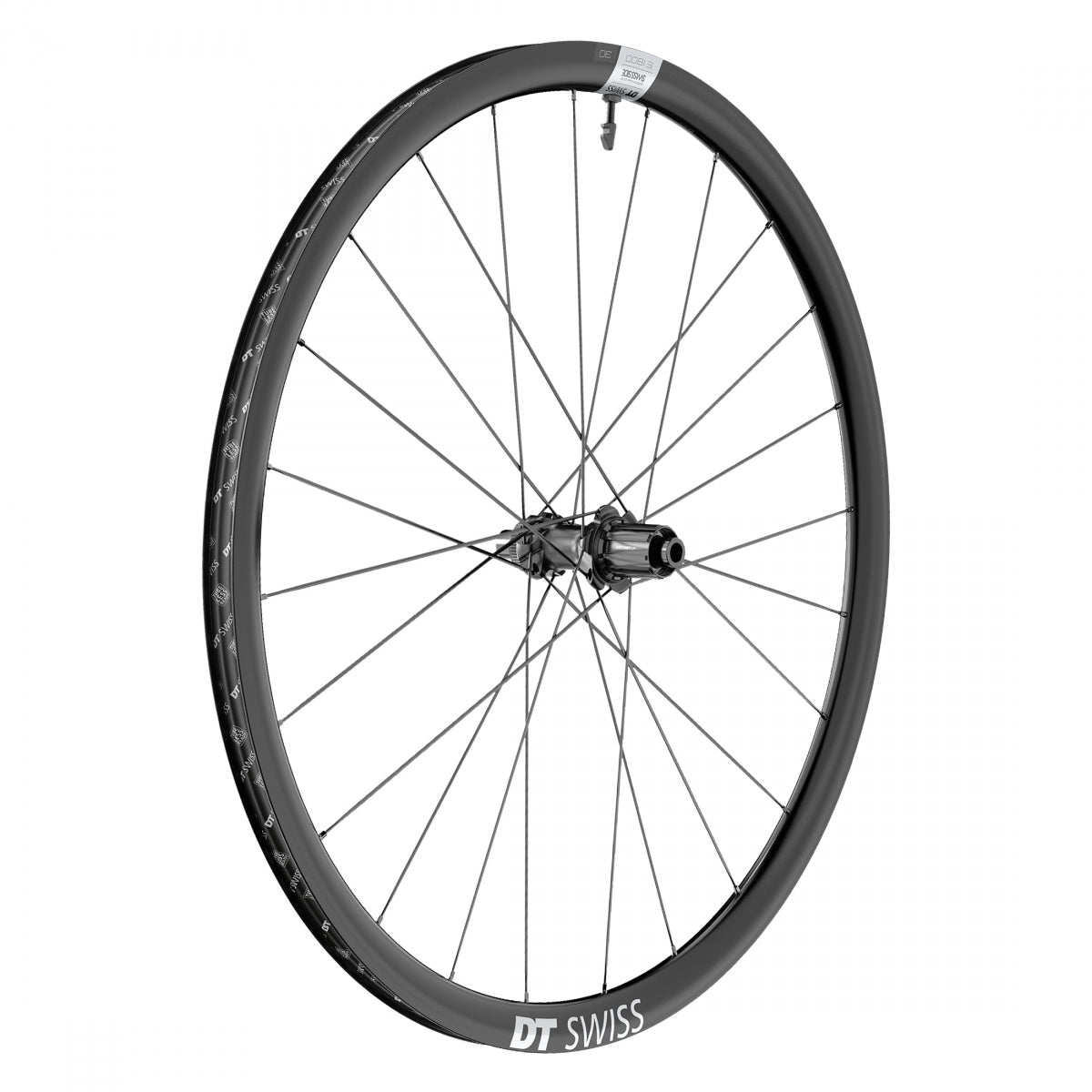 DT SWISS WHL Rear DT 700 622x22 E1800 SPLINE 30 142x12mmTA CL SHI 11s ROAD TBLS BK - DT SWISS