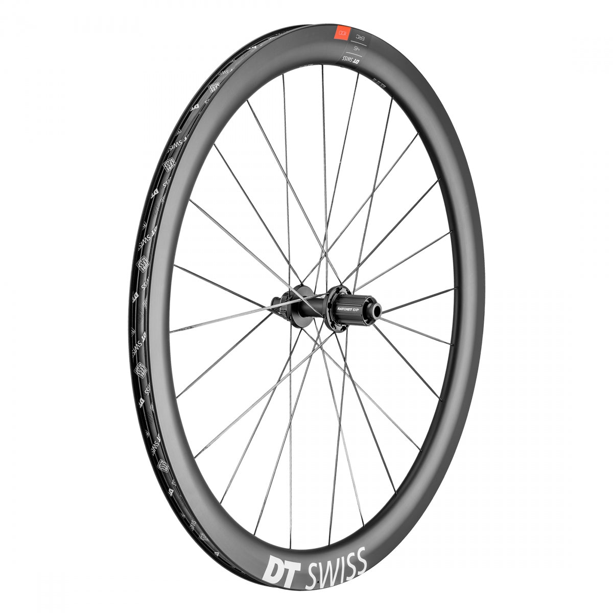 DT SWISS WHL Rear DT 700 622x22 ERC1100 DICUT 45 142x12mmTA CL SHI 11s ROAD TBLS BK - DT SWISS