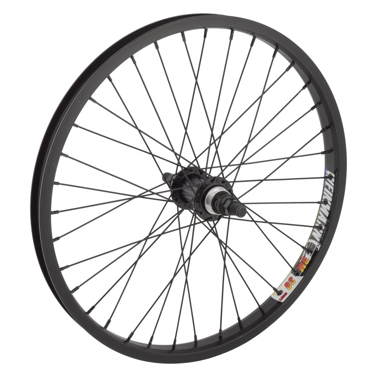 WHEEL MASTER WHL Rear 20x1.75 406x24 WEI DM30 BK 36 ALY FW 1sp FF 14mm BK 110mm 14gBK - WHEEL MASTER