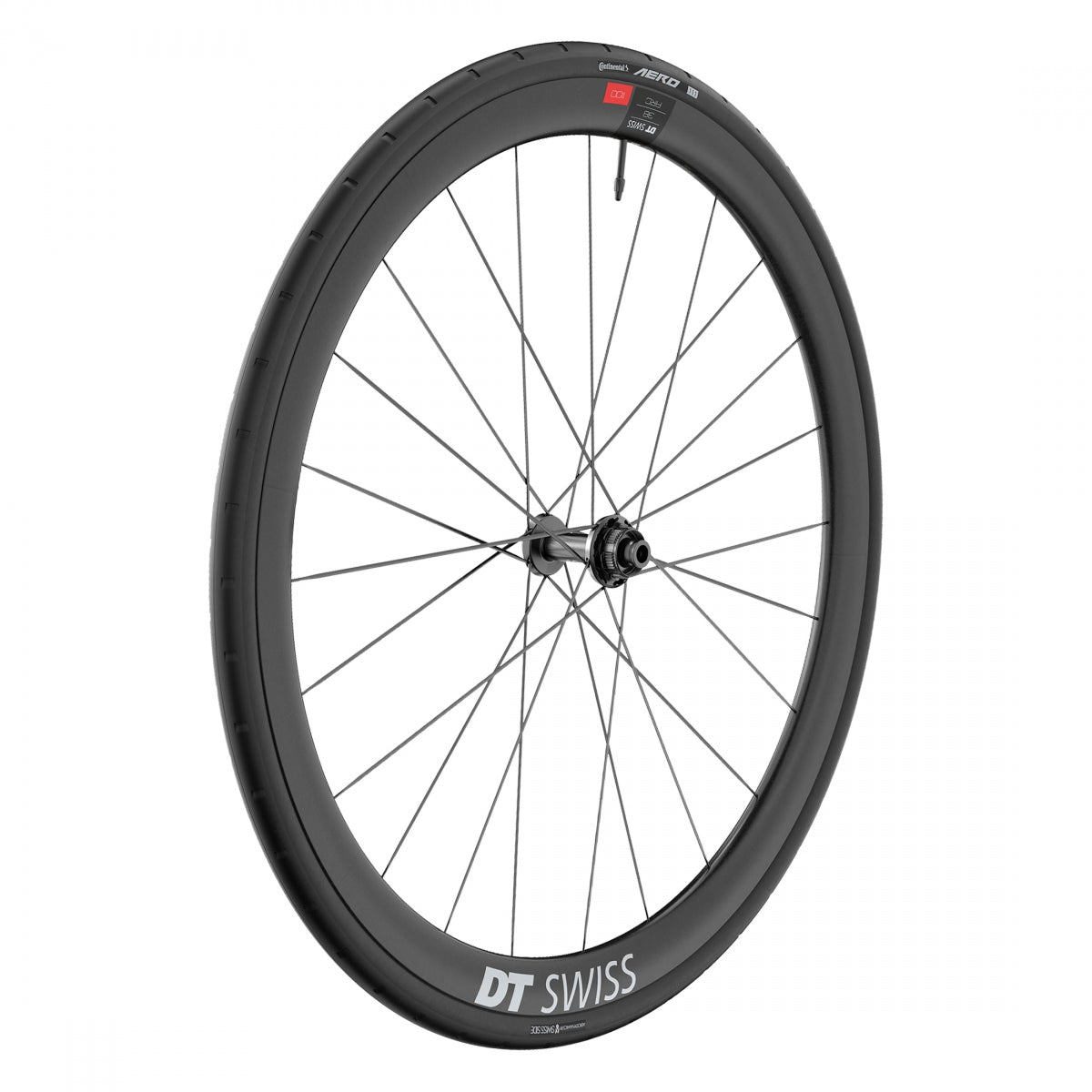 DT SWISS WHL Front DT 700 622x20 ARC1100 DICUT 38 100x12mmTA CL TBLS (O) w/CONT AERO 111 - DT SWISS