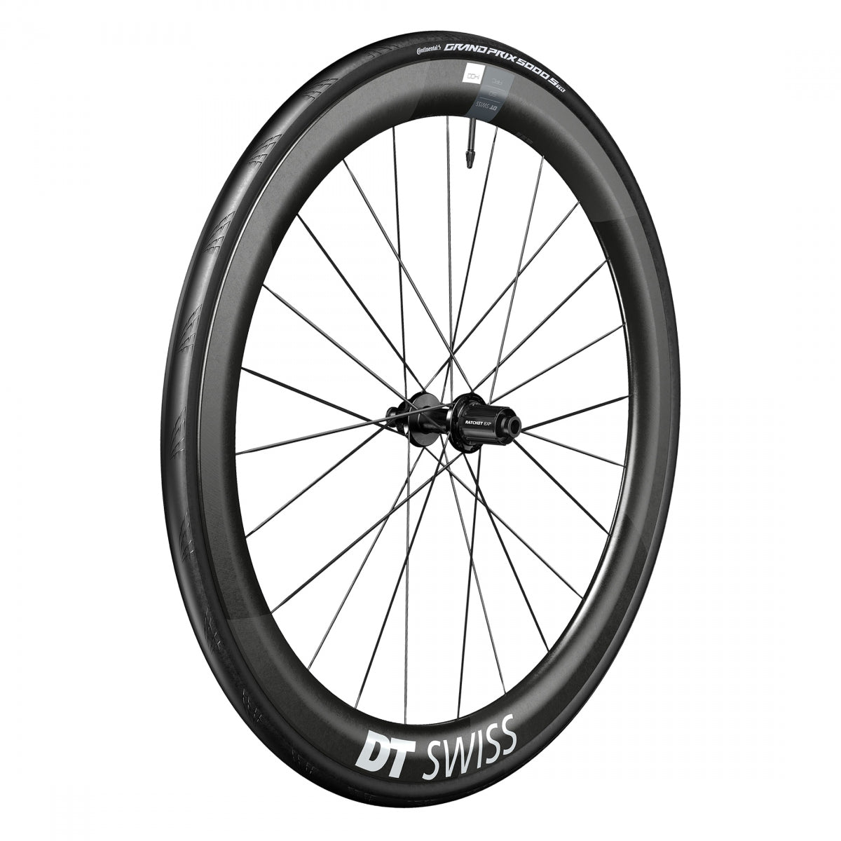 DT SWISS WHL Rear DT 700 622x20 ARC1400 WIDE DICUT 50 142x12mmTA CL 11sCAS EXP TBLS (L) w/CONT GP 5000 STR - DT SWISS