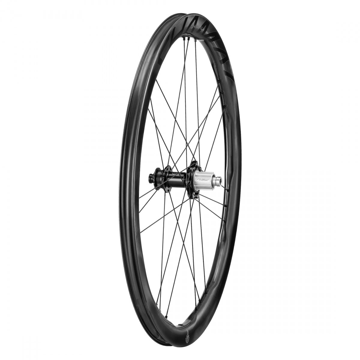CAMPAGNOLO WHL PR CPY 700 SHAMAL CARBON C23 DB 2WF DUAL N3W BK 12mm THRU CLINCHER - CAMPAGNOLO
