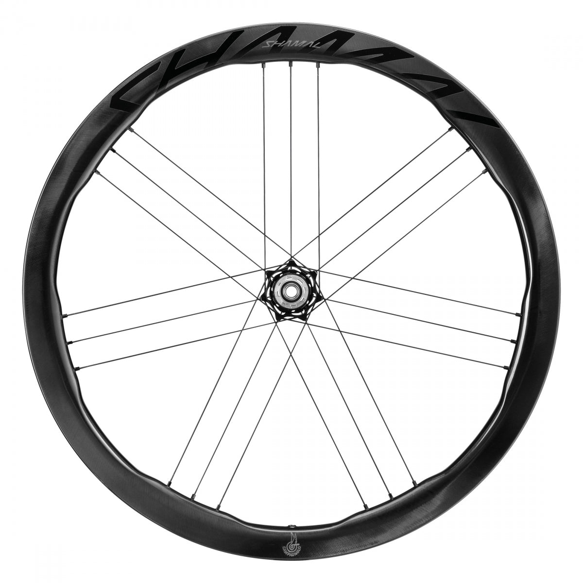 CAMPAGNOLO WHL PR CPY 700 SHAMAL CARBON C23 DB 2WF DUAL XDR BK 12mm THRU CLINCHER - CAMPAGNOLO