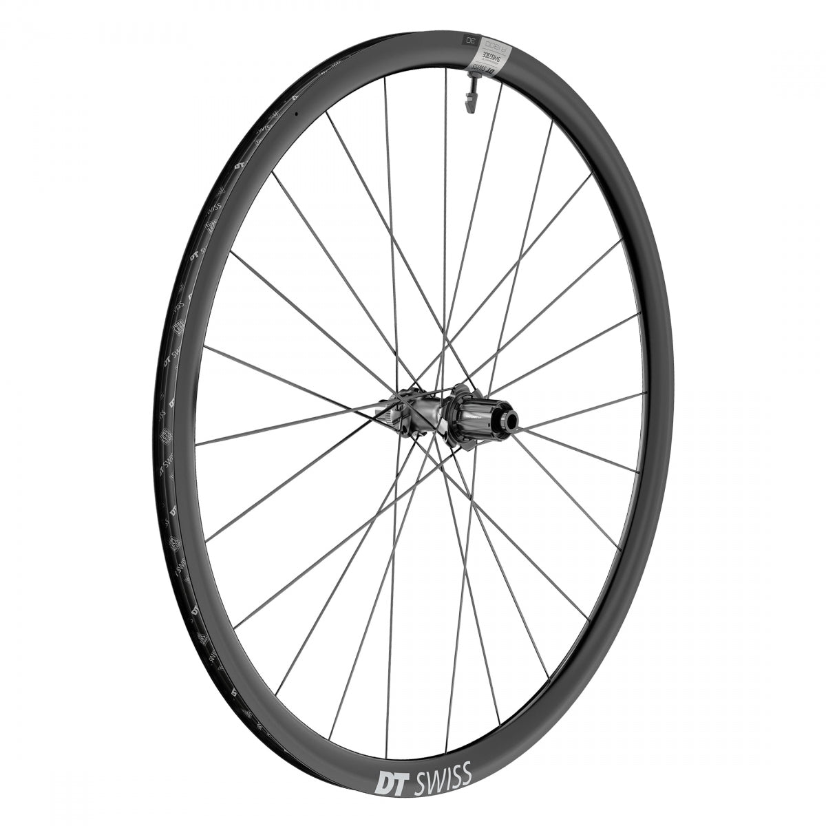 DT SWISS WHL Rear DT 700 622x20 A1800 SPLINE 30 142x12mmTA CL 8-11sRD TBLS w/TAPE & VALVE - DT SWISS