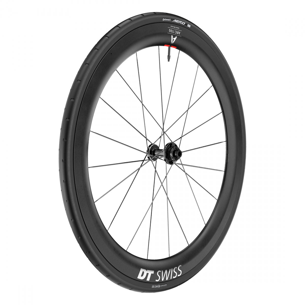 DT SWISS WHL Front DT 700 622x22 ARC1100 WIDE DICUT 55 100x12mmTA CL TBLS w/CONT AERO 111 - DT SWISS
