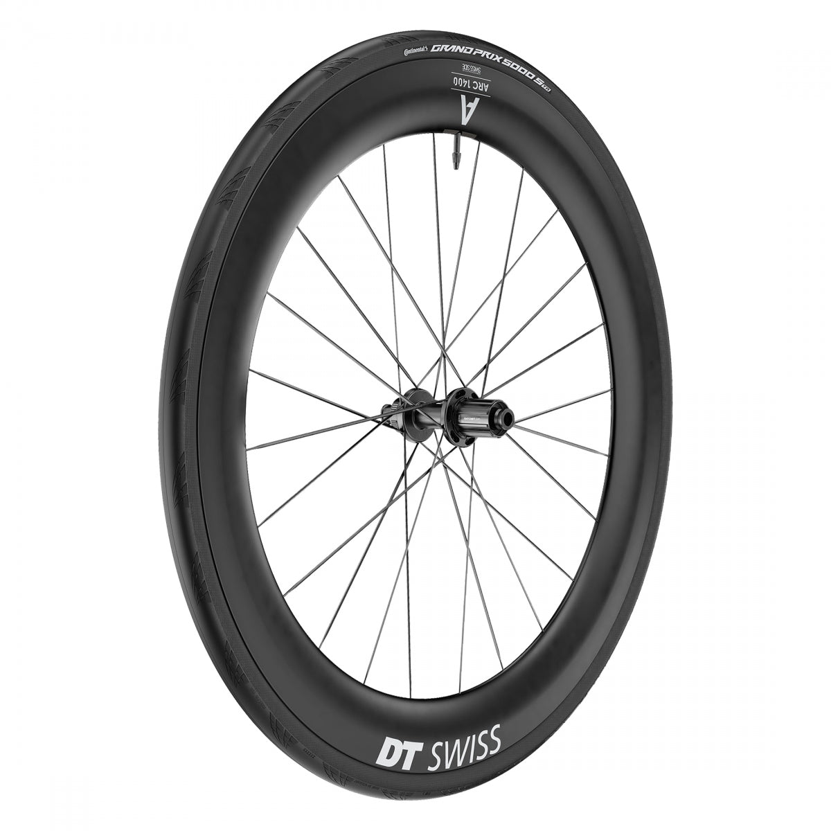 DT SWISS WHL Rear DT 700 622x22 ARC1400 WIDE DICUT 65 142x12mmTA CL 11sRD EXP TBLS w/CONT GP 5000 STR - DT SWISS