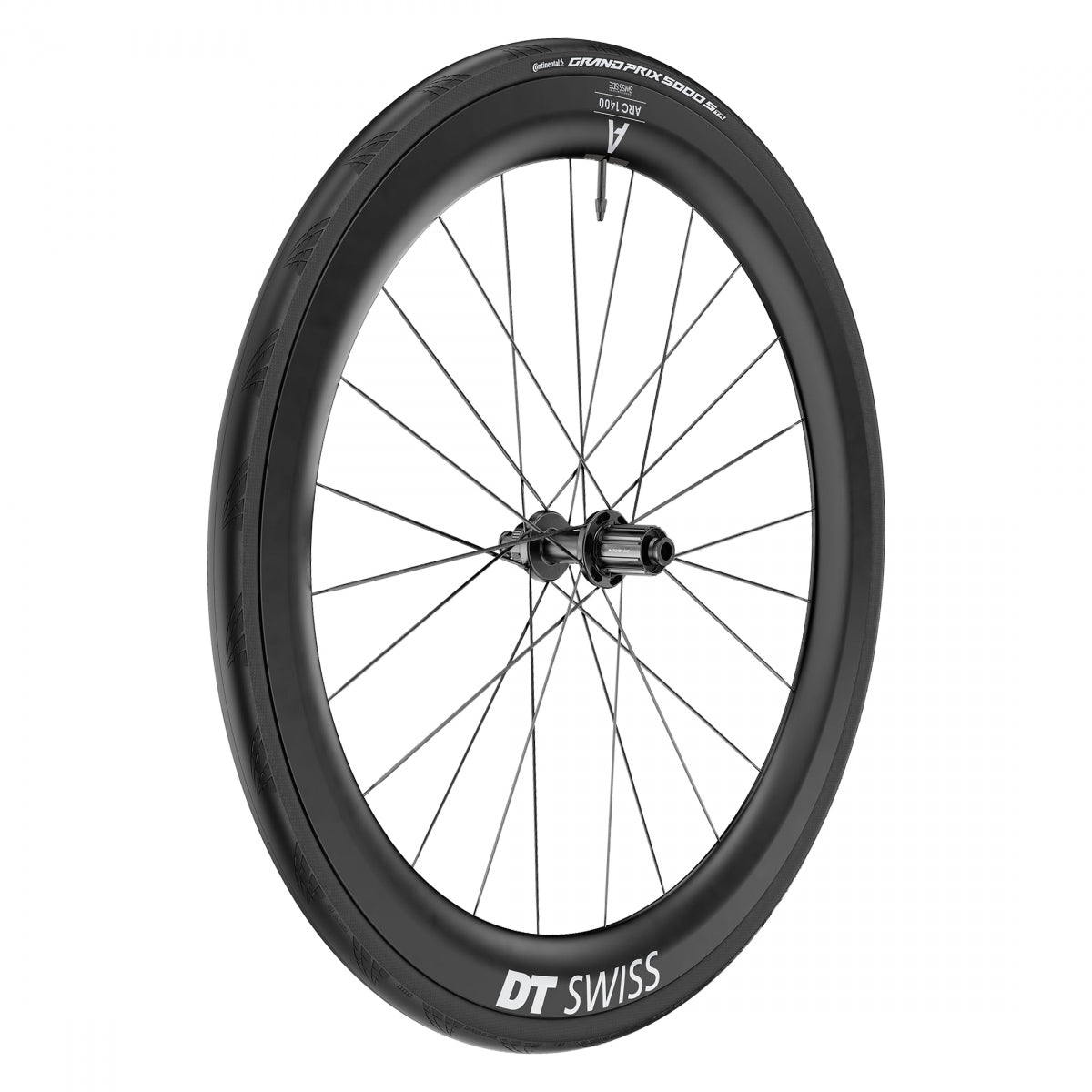 DT SWISS WHL Rear DT 700 622x22 ARC1400 WIDE DICUT 55 142x12mmTA CL 11sRD EXP TBLS w/CONT GP 5000 STR - DT SWISS