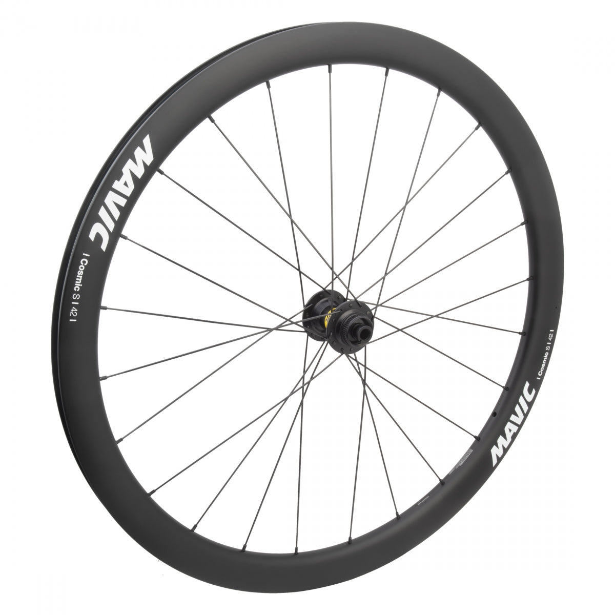 MAVIC WHL Front MAV 700 622x21 COSMIC S 42 DISC 24 CL 12x100 TBLS CARBON - MAVIC