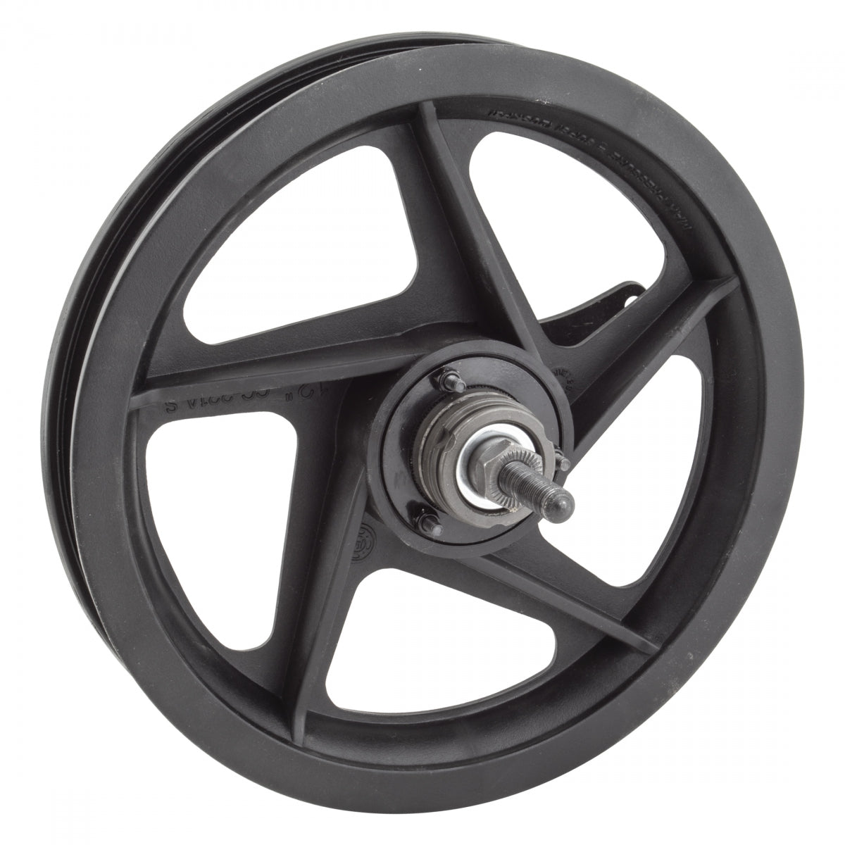 WHEEL MASTER WHL MAG 12-1/2x2-1/4 203x21 WM Rear CB Black - WHEEL MASTER