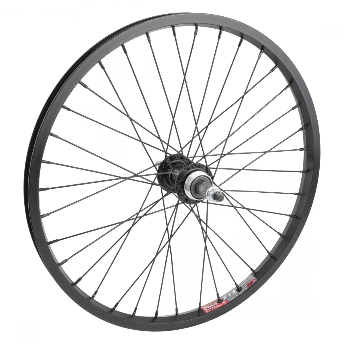 WHEEL MASTER WHL Rear 20x1.75 406x19 ALY BK 36 ALY FW 5/6/7sp BK 135mm 14gBK - WHEEL MASTER
