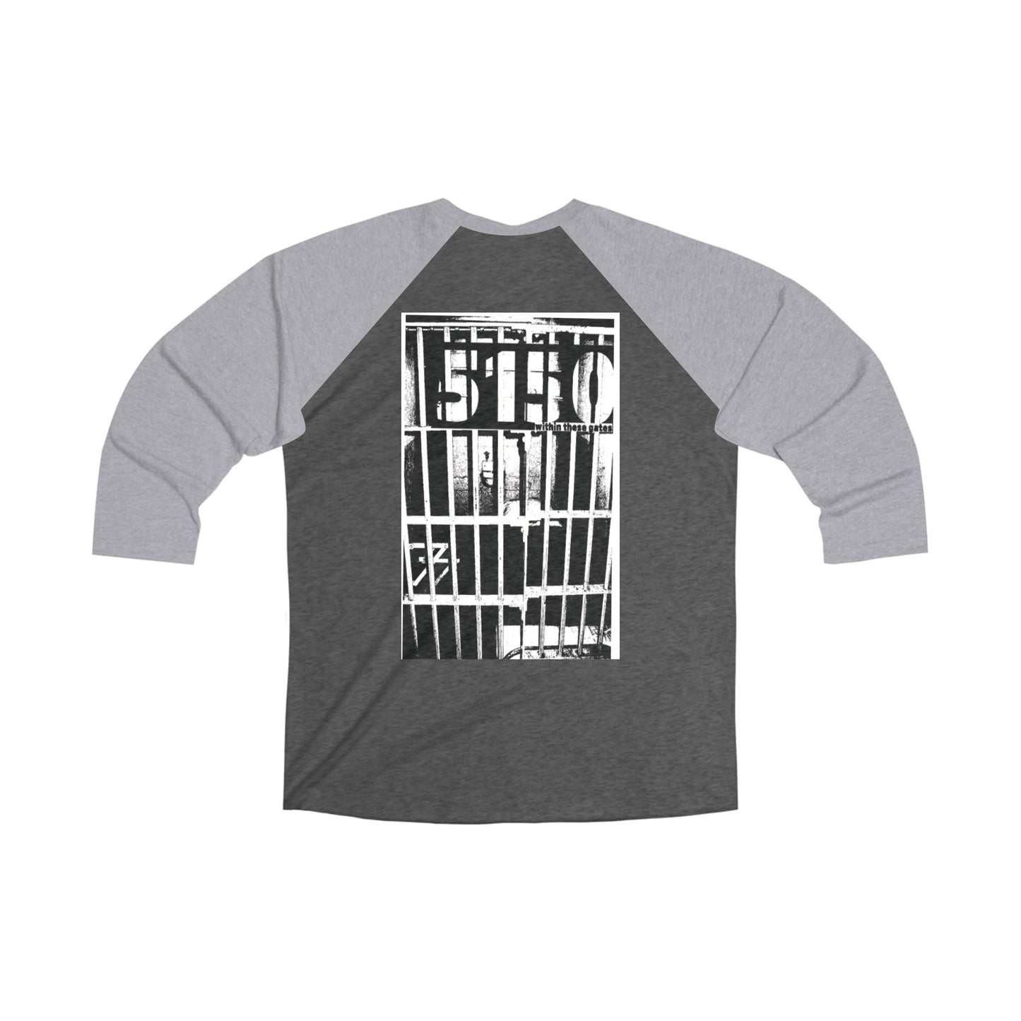 5150bmx "Confinement" 3/4 Raglan T-Shirt