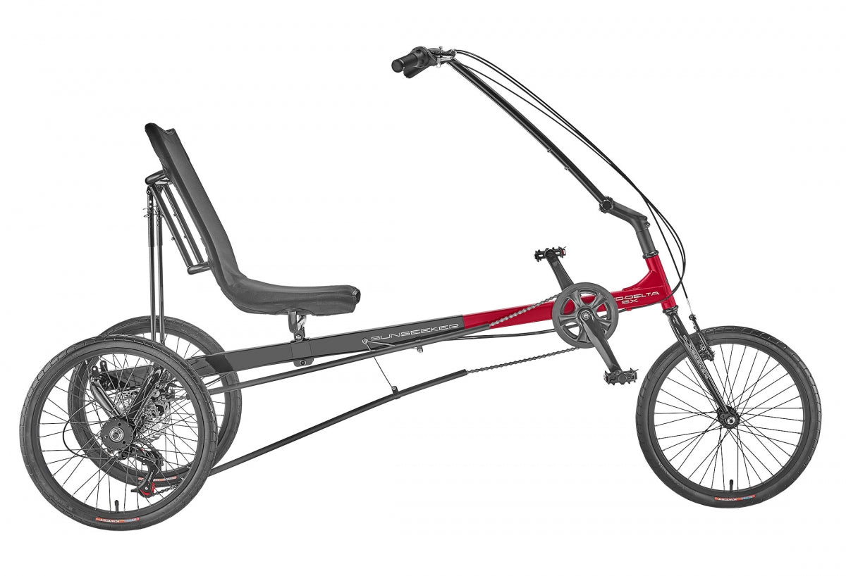 SUN SEEKER BIKE SUN SKR ECO-DELTA SX 20/20 7s BK/RD - SUN SEEKER