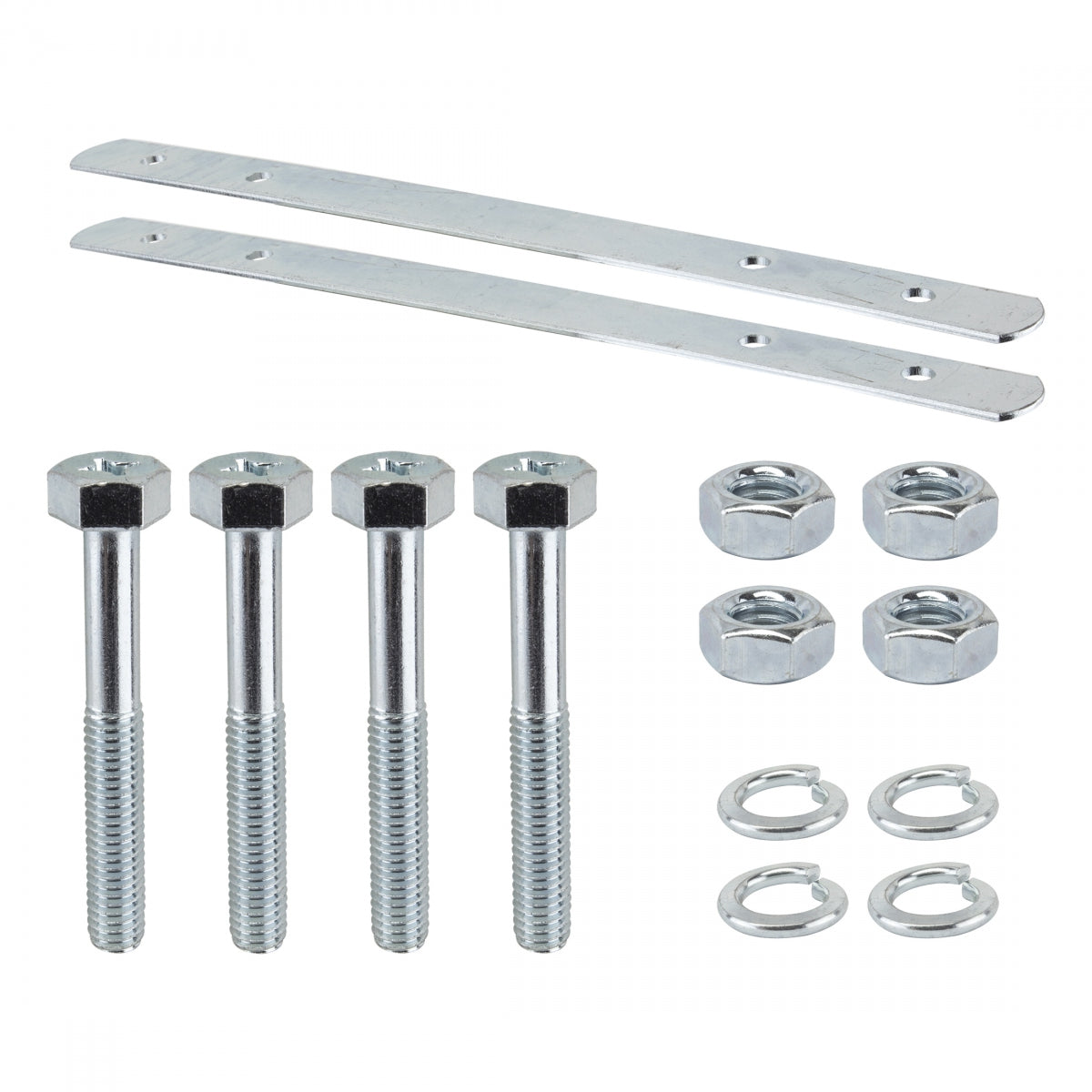 SUN BICYCLES BASKET SUN TRIKE REP FITTINGS 2-PLATES/4-BOLTS/WASHERS/NUTS - SUN BICYCLES
