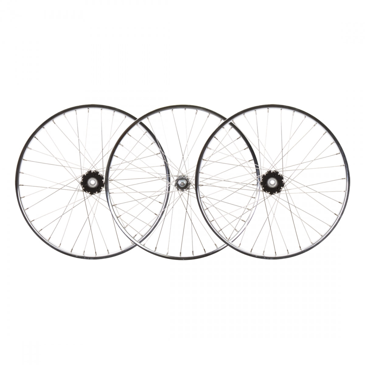 WHEEL MASTER WHL SET 24x2.125 507x28 STL CP 36 TRIKE15mm w/BEARINGS 12gUCP - WHEEL MASTER