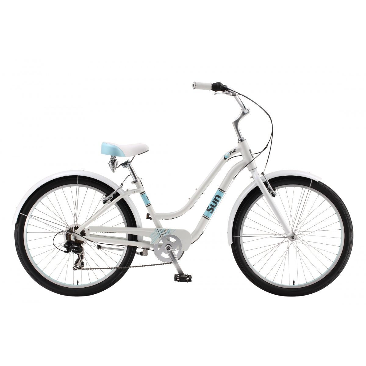 SUN BICYCLES BIKE SUN CRUZ ALY L16 (G) 7S ALY/SS WH - SUN BICYCLES