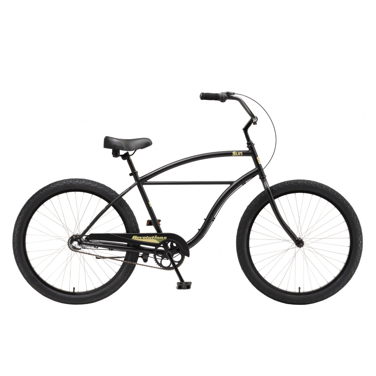 SUN BICYCLES BIKE SUN REV STL M18.5 3CB (H) S-BK - SUN BICYCLES